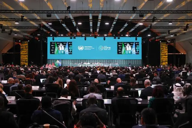 UNCCD COP16在沙特首都利雅得開幕，力鼎清道夫在中國館展出！1